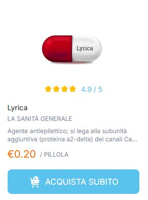 Lyrica 75 mg 14 capsule: Prezzo e Disponibilità